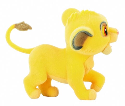 Figurine Disney Character Cutte Fluffy Puffy - Le Roi Lion - Simba Et Timon